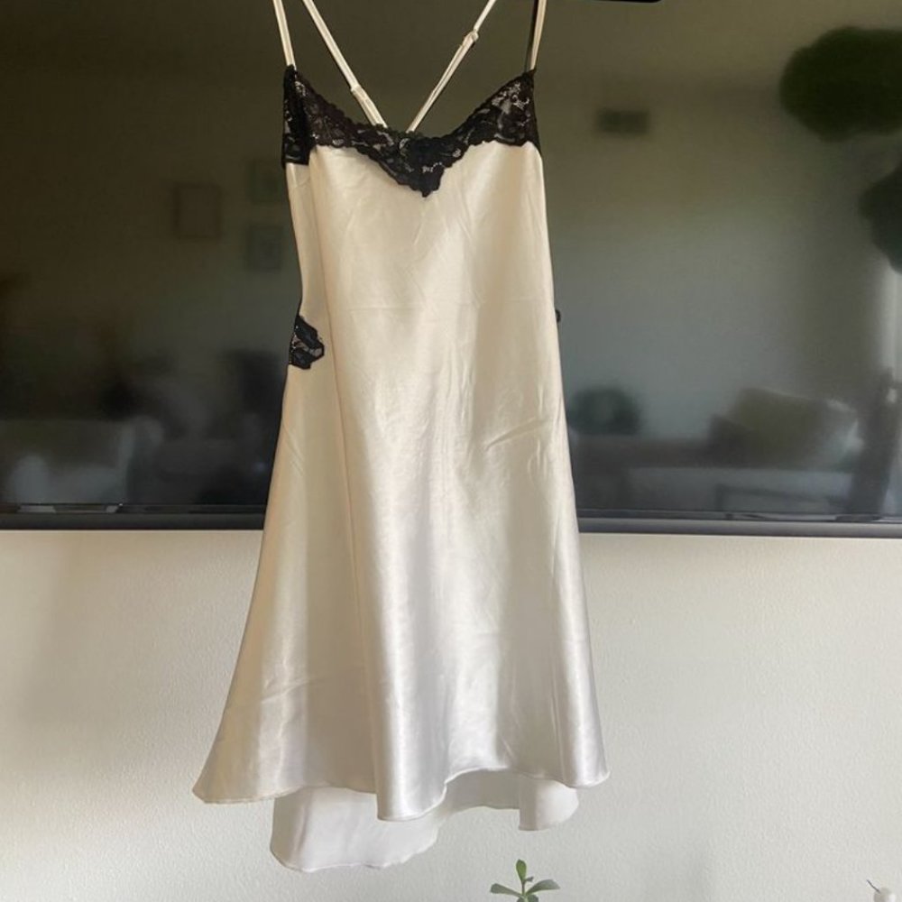 Verge Girl Learn French Slip Mini Dress